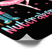 Nutcracker Squad Ballet Dance Merry Christmas Wome Poster (Ecke)