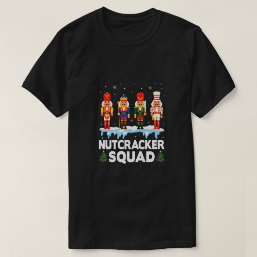 Nutcracker Squad Ballett Tanz passt Familie Chri T-Shirt (Design vorne)