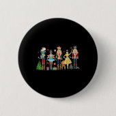 Nutcracker Squad Ballett Tanz Weihnachten Match F Button (Vorderseite)