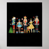 Nutcracker Squad Ballett Tanz Weihnachten Match F Poster (Vorne)