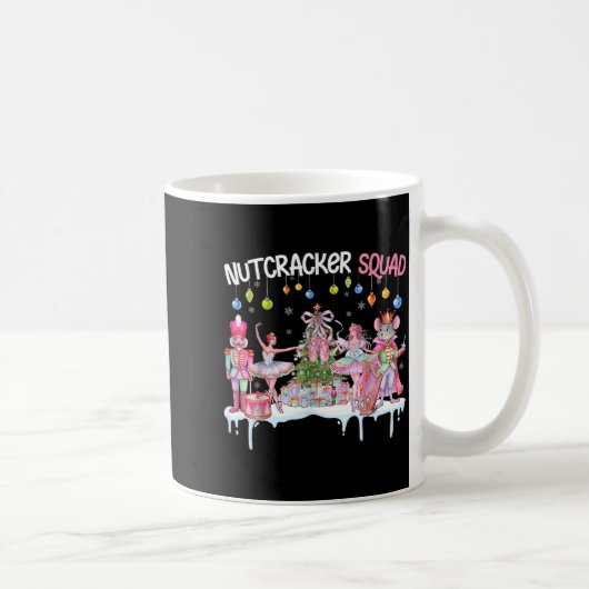 Nutcracker Squad Christmas Nk Ballet Sugar Plum Fa Kaffeetasse (Rechts)
