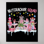 Nutcracker Squad Christmas Nk Ballet Sugar Plum Fa Poster (Vorne)