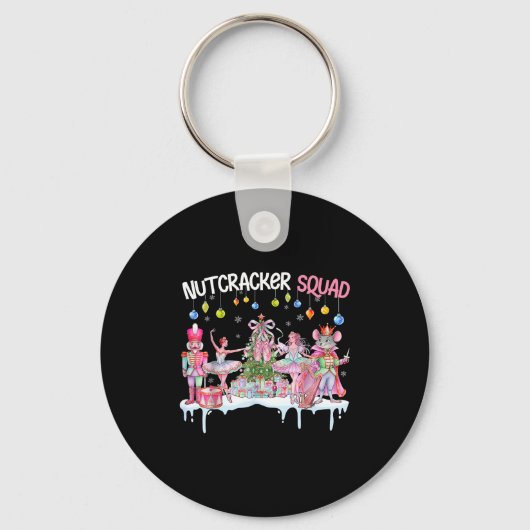 Nutcracker Squad Christmas Nk Ballet Sugar Plum Fa Schlüsselanhänger (Vorderseite)