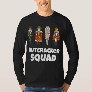 Nutcracker Squad Familie passt Pajamas Xmas Boys T-Shirt