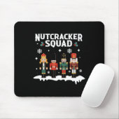 Nutcracker Squad Familie passt Weihnachten für Män Mousepad (Mit Mouse)
