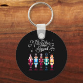 Nutcracker Squad Holiday Christmas Boy Girls Women Schlüsselanhänger (Vorderseite)