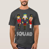 Nutcracker Squad Holiday Pajama Dress T-Shirt (Vorderseite)