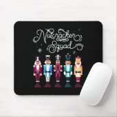 Nutcracker Squad Holiday Weihnachtsjunge Mädchen F Mousepad (Mit Mouse)