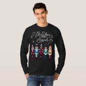 Nutcracker Squad Holiday Weihnachtsjunge Mädchen F T-Shirt (Vorne ganz)