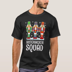 Nutcracker Squad Matching Family PJs-Geschenk Chri T-Shirt