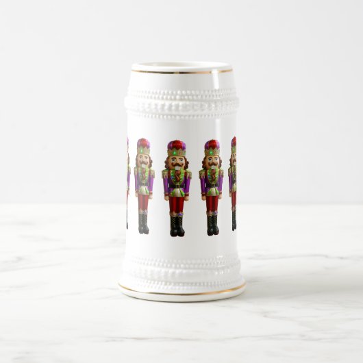 Nutcracker Stein Tasse für Weihnachtsfeiertage (Mittel)