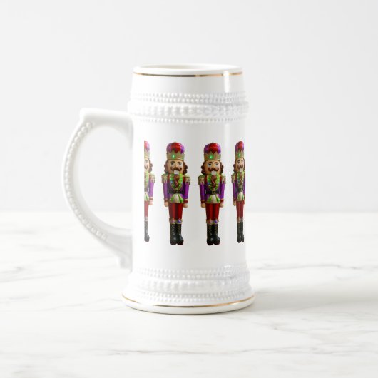Nutcracker Stein Tasse für Weihnachtsfeiertage (Links)