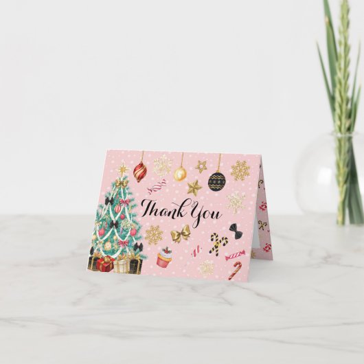 Nutcracker Sugar Pflaume Fairy Danke Karte (Vorderseite)