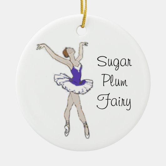 Nutcracker Sugar Plum Fairy Keepake Ornament (Vorne)