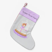 Nutcracker Sugar Plum Fairy Kleiner Weihnachtsstrumpf (Vorderansicht (hängend))