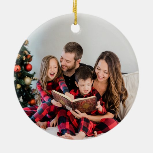 Nutcracker Sugar Plum Fairy Weihnachtsgebäck Foto Keramik Ornament (Hinten)