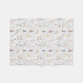 Nutcracker Suite Ballerina Fairy Soldier Fleecedecke (Vorderseite (Horizontal))