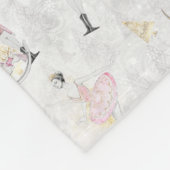Nutcracker Suite Ballerina Fairy Soldier Fleecedecke (Ecke)