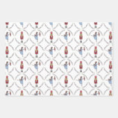 Nutcracker Suite Ballet Classic Weihnachten Geschenkpapier Set (Vorderseite)