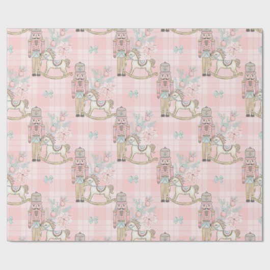 Nutcracker Suite Ballet Soldier, Pony Geschenkpapier (Flach)