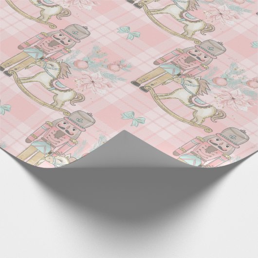 Nutcracker Suite Ballet Soldier, Pony Geschenkpapier (Ecke)