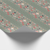 Nutcracker Suite Frohe Weihnachtszucker Pflaume Fa Geschenkpapier (Ecke)