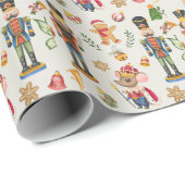 Nutcracker Suite Mouse King Geschenkpapier (Rolleneckpunkt)
