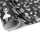 Nutcracker Suite Packpapier (Rolleneckpunkt)