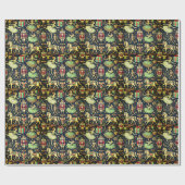 Nutcracker Suite Soldiers Mouse King Geschenkpapier (Flach)