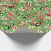Nutcracker Suite Sugum Plum Fairy Flying Pferde Geschenkpapier (Ecke)