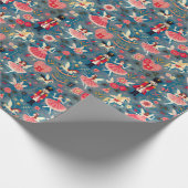 Nutcracker Suite Sugum Plum Fairy Flying Pferde Geschenkpapier (Ecke)