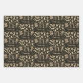 Nutcracker Suite Toy Soldiers Rocking Pferde | Geschenkpapier Set (Vorderseite)