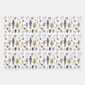 Nutcracker Suite Trio Weihnachtswrapping Paper Geschenkpapier Set (Vorderseite 3)