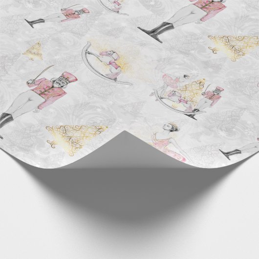 Nutcracker Suite Weihnachten Geschenkpapier (Ecke)