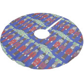 Nutcracker Suite Weihnachtsbaumrock Polyester Weihnachtsbaumdecke (Schrägansicht)