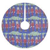 Nutcracker Suite Weihnachtsbaumrock Polyester Weihnachtsbaumdecke (Vorderseite)