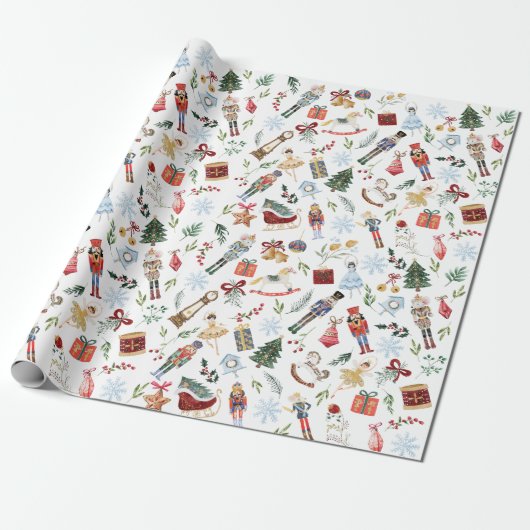 Nutcracker Suite Weihnachtsgeschenk Wrap Geschenkpapier (Ungerollt)