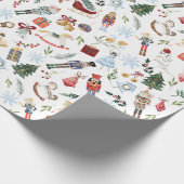 Nutcracker Suite Weihnachtsgeschenk Wrap Geschenkpapier (Ecke)