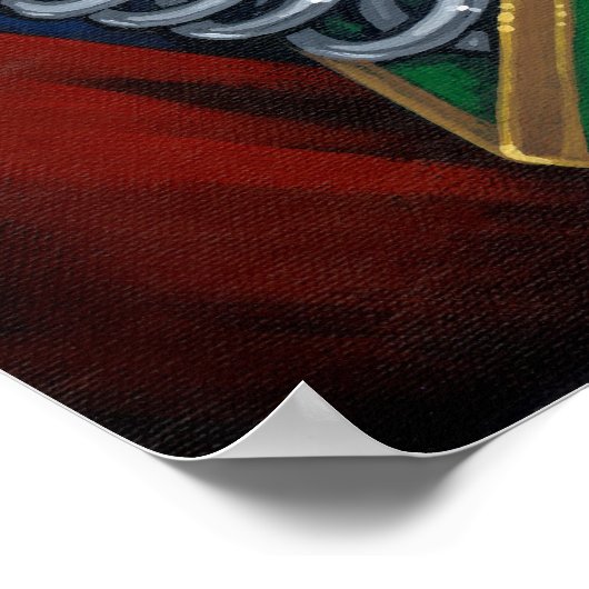 Nutcracker Suite Weihnachtsmärchen Ballet Printing Poster (Ecke)