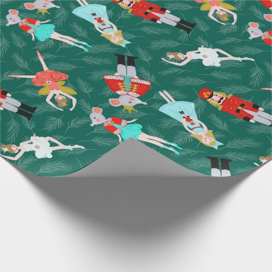 Nutcracker Suite Wrapping Paper Geschenkpapier (Ecke)