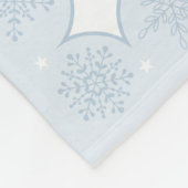 Nutcracker-Süßigkeiten Fleecedecke (Ecke)