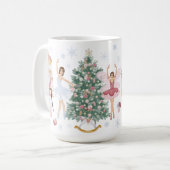 Nutcracker-Süßigkeiten Kaffeetasse (Vorderseite Links)