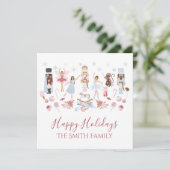 Nutcracker-Süßigkeiten Karte (Stehend Vorderseite)