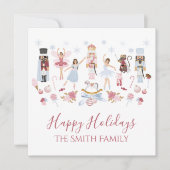 Nutcracker-Süßigkeiten Karte (Vorderseite)