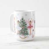 Nutcracker-Süßigkeiten Zwei-Tone-Kaffee-Tasse Kaffeetasse (Vorderseite Links)