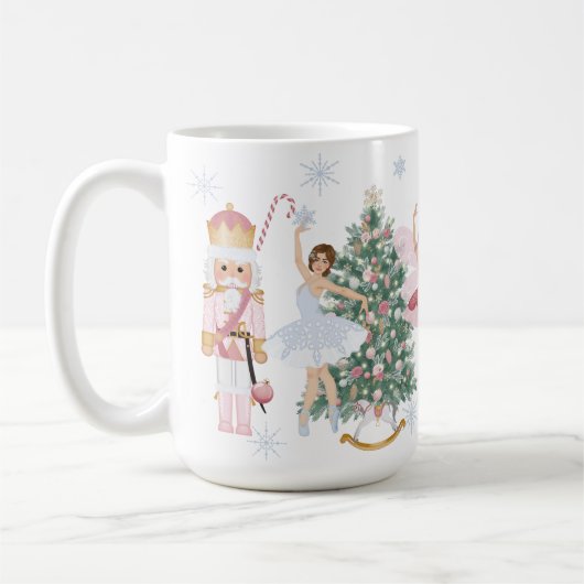 Nutcracker-Süßigkeiten Zwei-Tone-Kaffee-Tasse Kaffeetasse (Links)