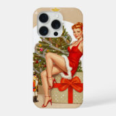 Nutcracker Sweet Retro Pinup Christmas iPhone Case Hülle (Rückseite)