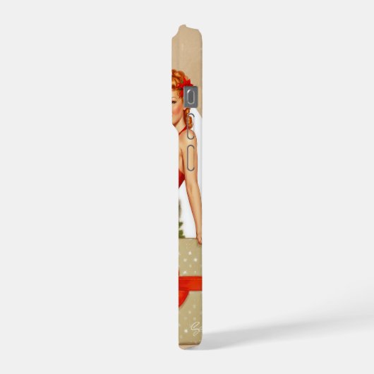 Nutcracker Sweet Retro Pinup Christmas iPhone Case iPhone Hülle (Linke Seite)