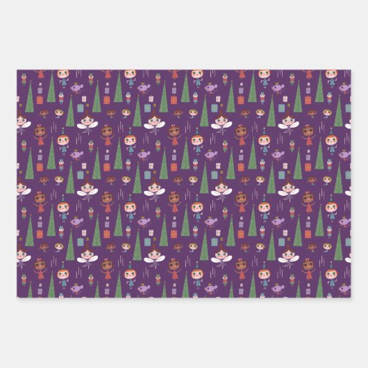 Nutcracker Sweet Wrapping Paper Collection Geschenkpapier Set (Vorderseite)