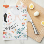 Nutcracker Szene Personalisiert Kitetücher Geschirrtuch (Viertel Falte)